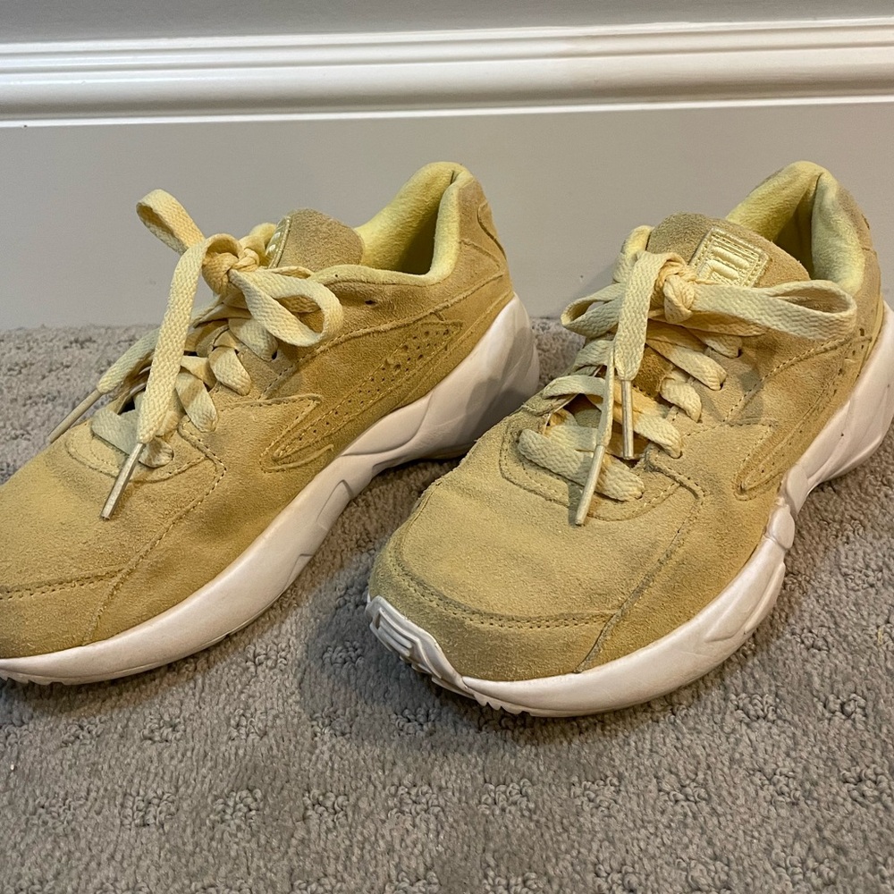 Yellow FILA Sneakers